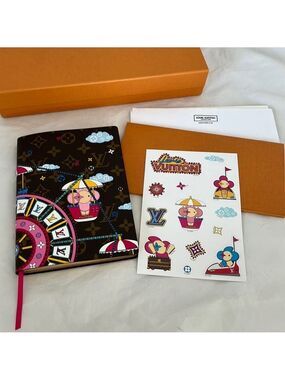Louis Vuitton Big Wheel Vivienne Clemence notebook